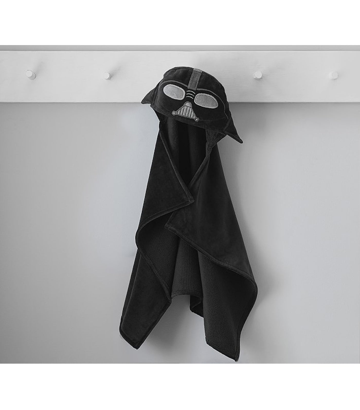 Darth Vader Nursery Critter Hooded Towel - Black