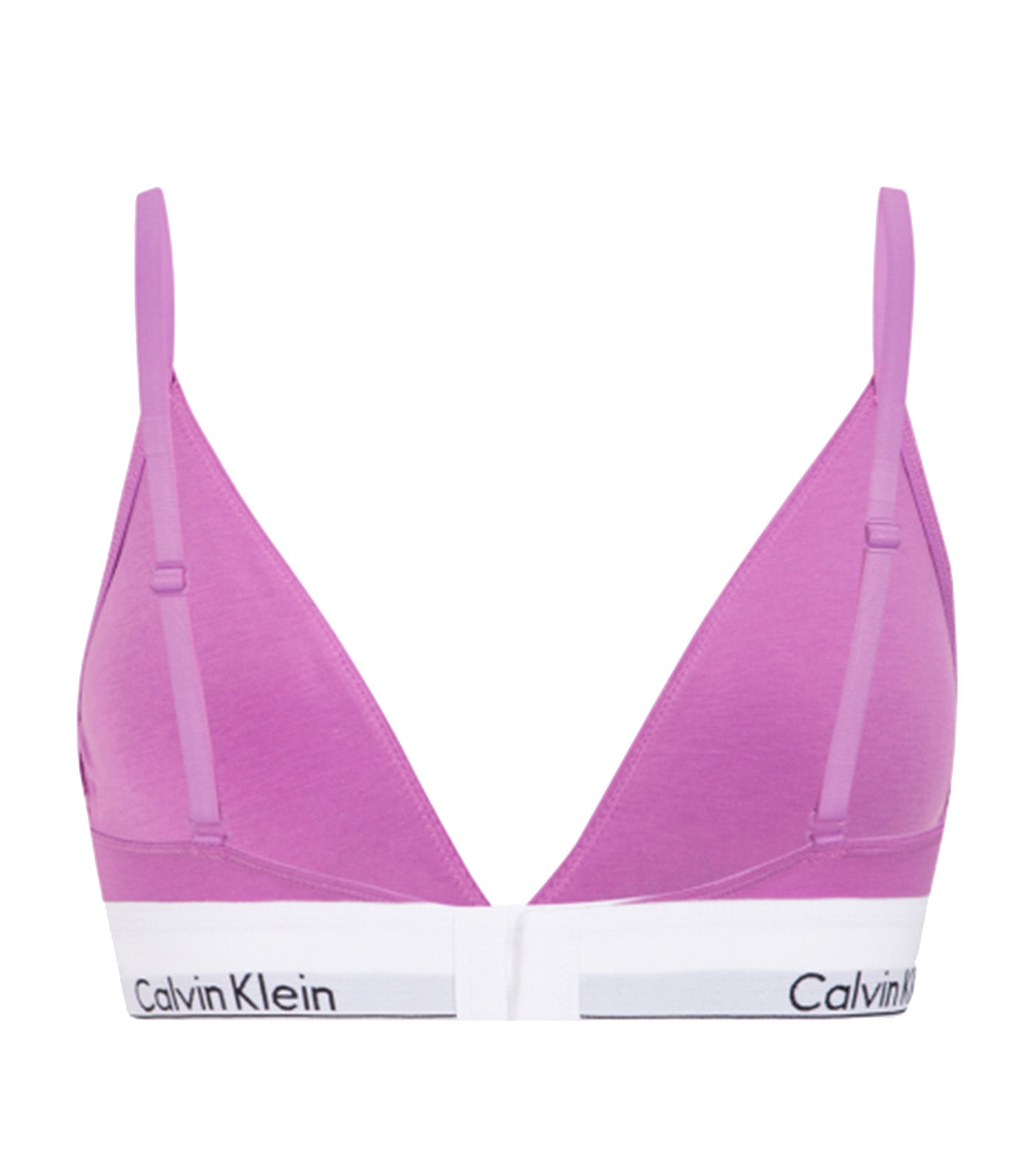 Calvin Klein Pure Ribbed Unlined Bralette Barley Pink QF6438