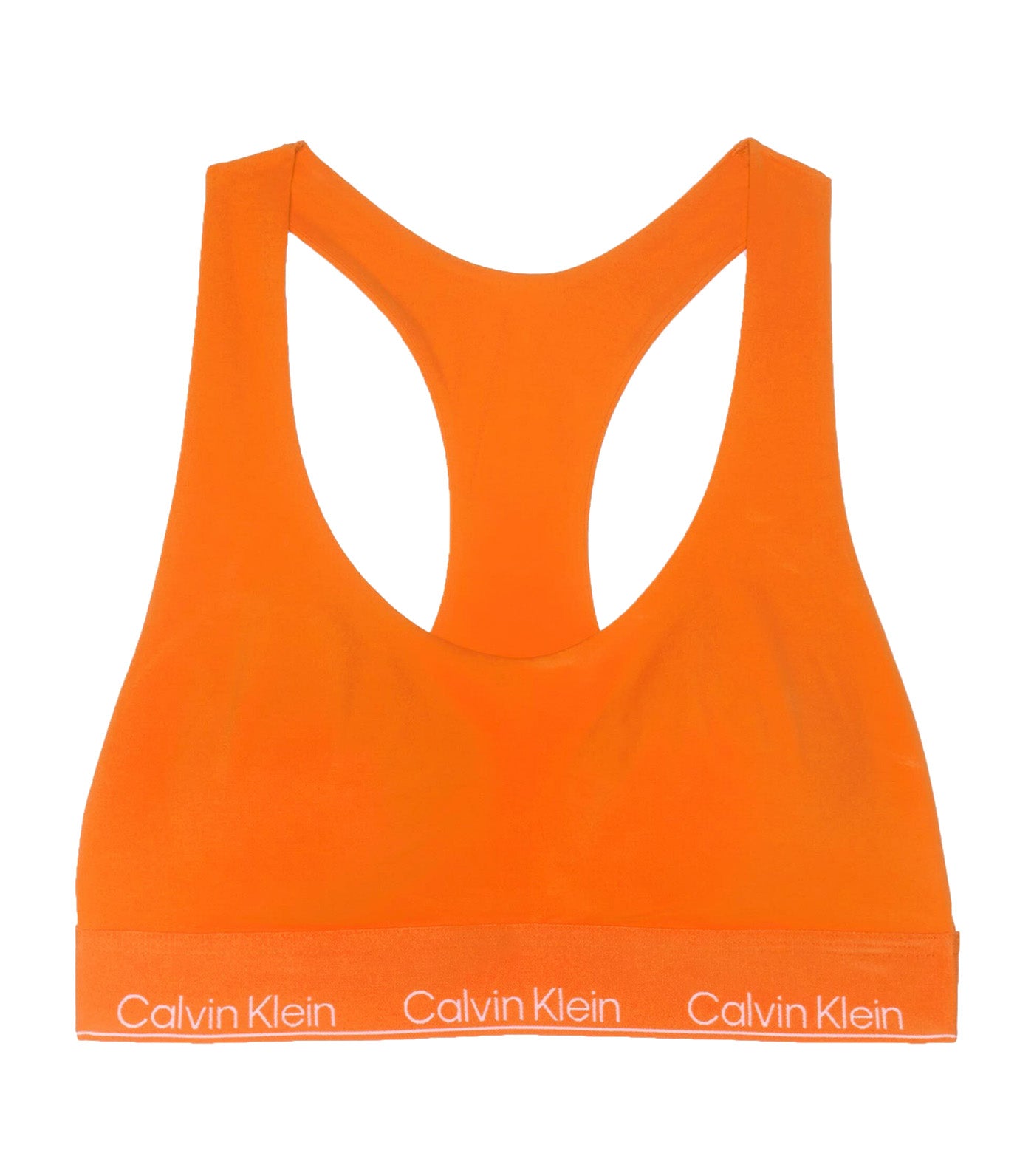 Calvin Klein Orange Unlined Bralette