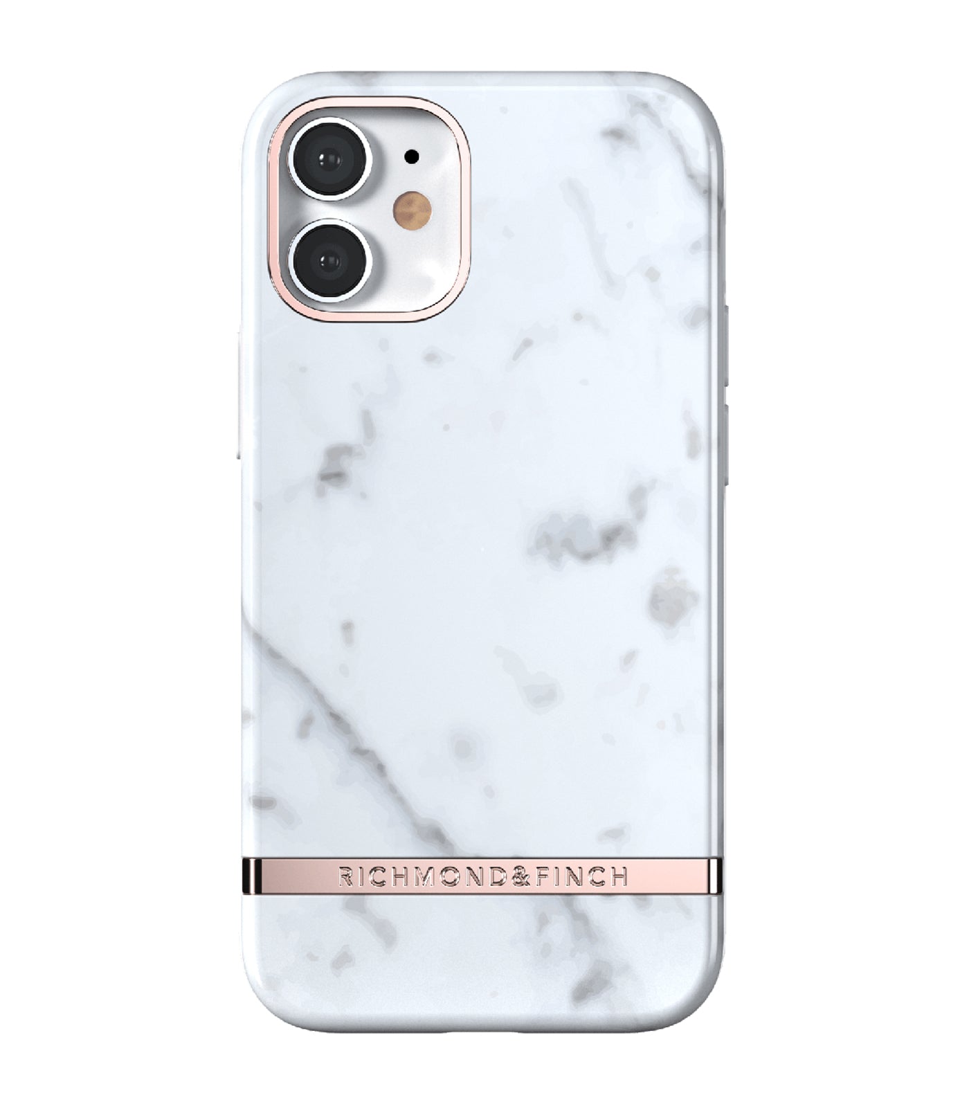 iPhone 12 Mini Case White Marble