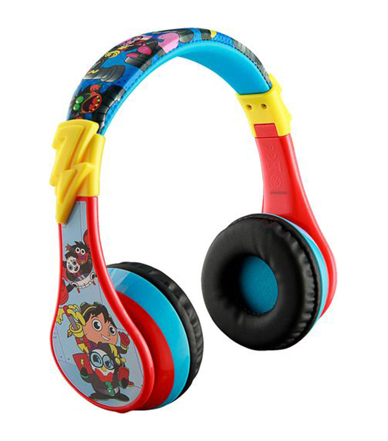 Ryan's World Bluetooth Wireless Headphones with Mic and Volume Reducer ...