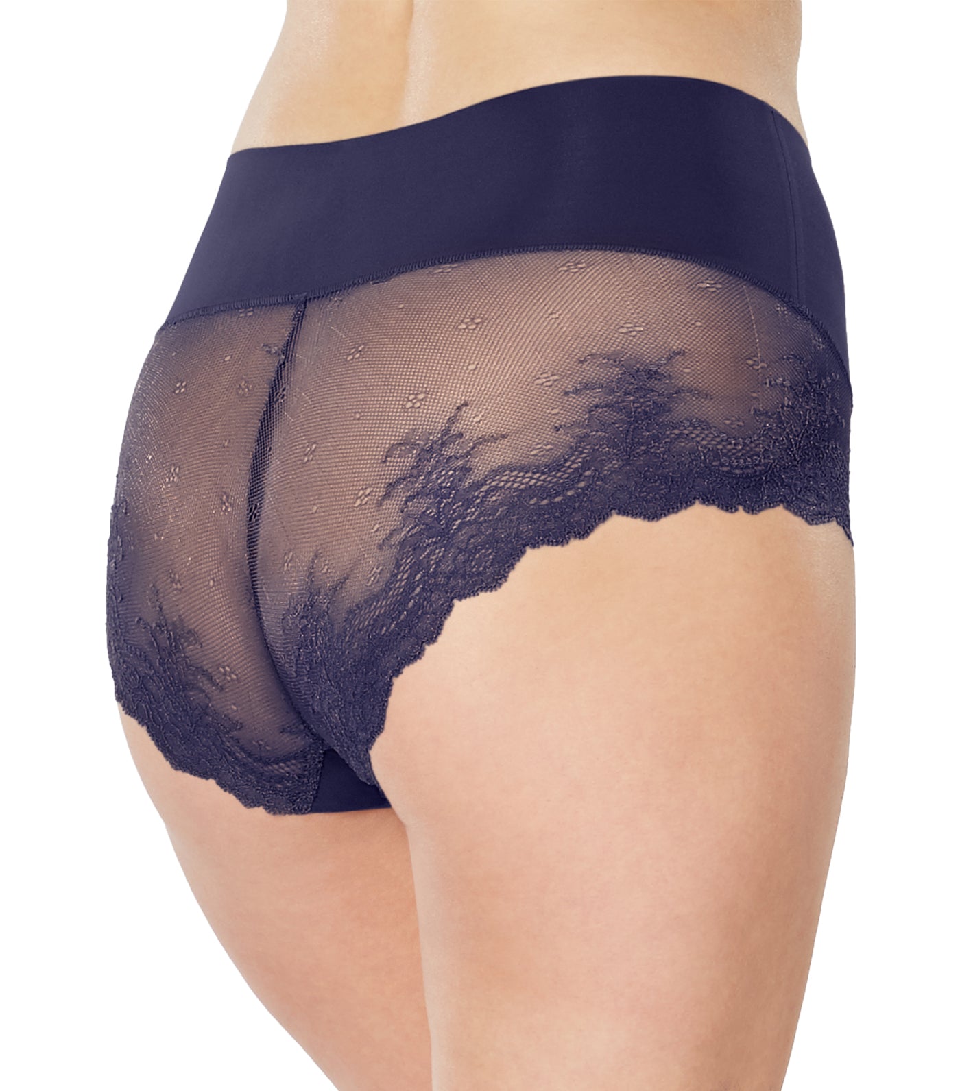 Undie-tectable® Lace Hi-Hipster Panty Midnight Navy