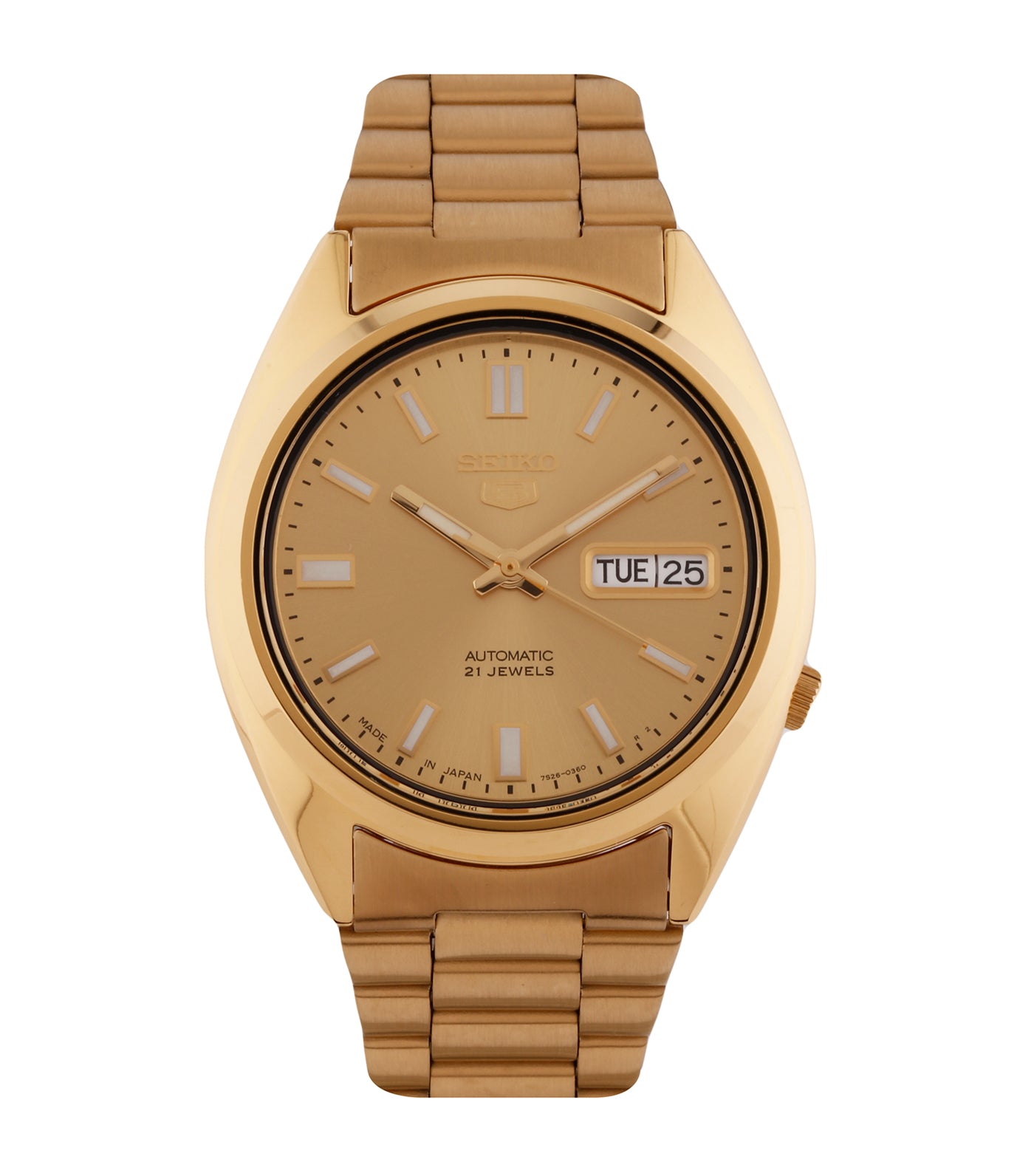 Seiko SNXS80K1 Gold Gold