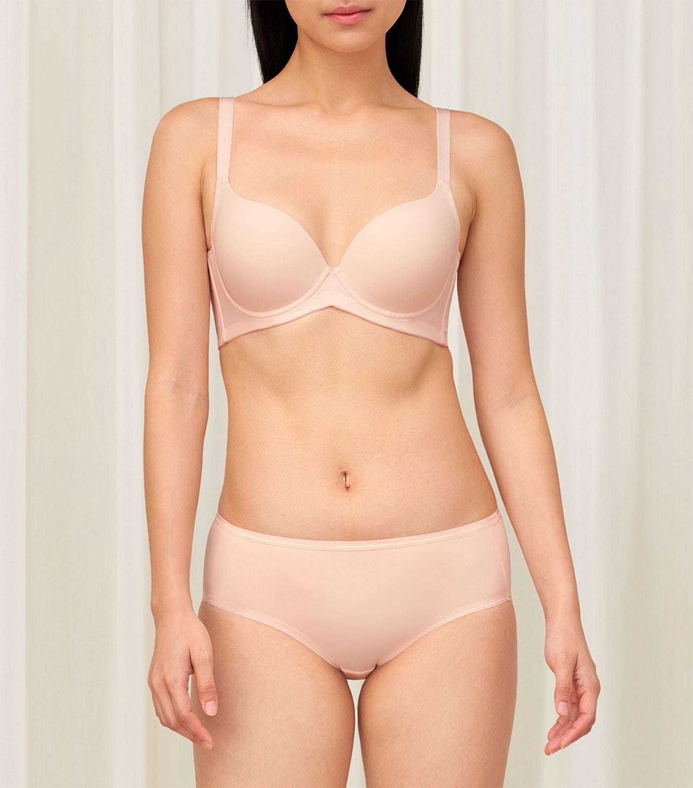 BLS - Pero Wired And Padded Cotton Bra - Pink – Makeup City Pakistan