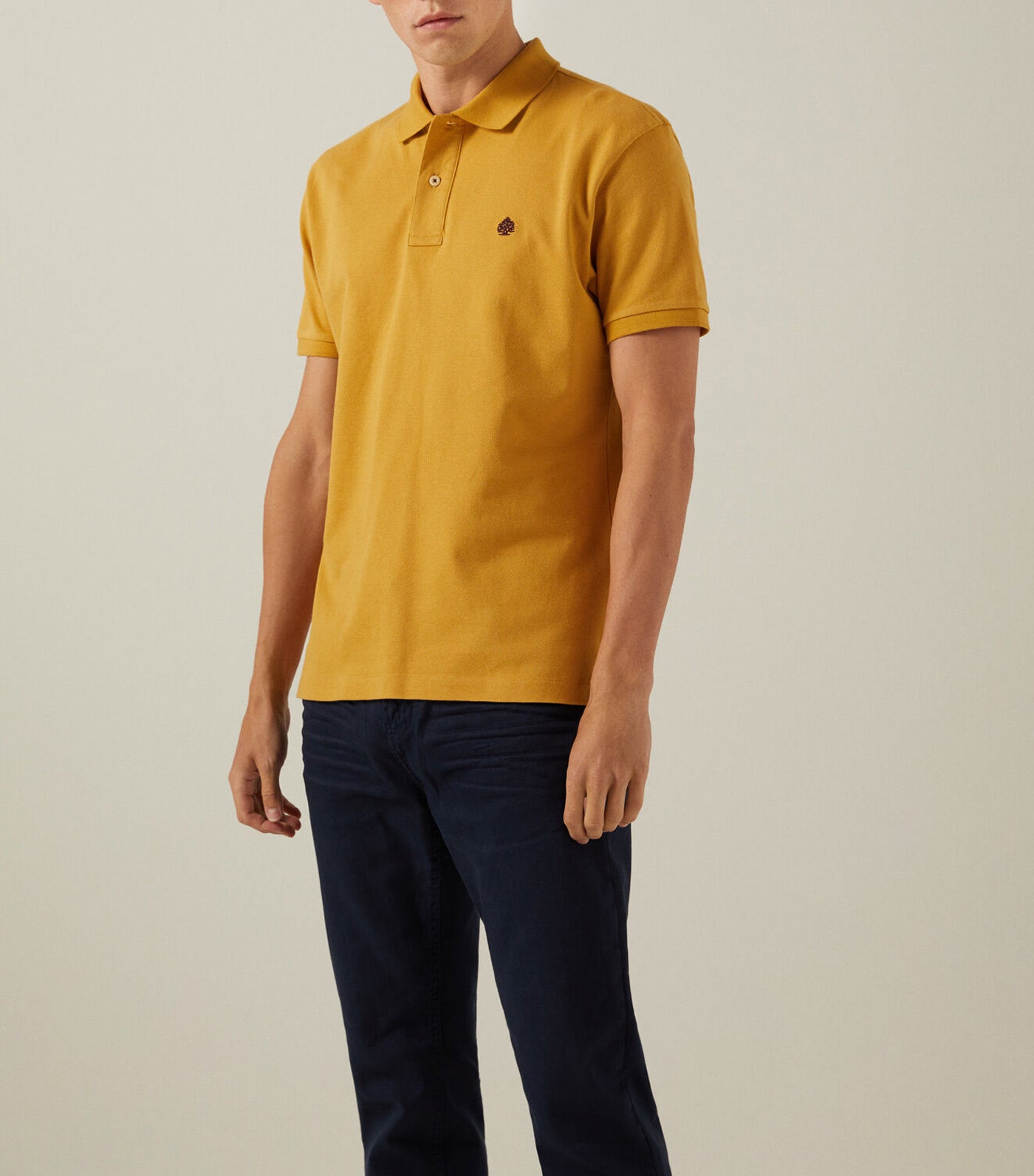 Essential Piqué Polo Shirt Yellow