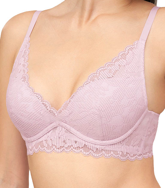 Style Blessed Wired PushUp Bra Lilac