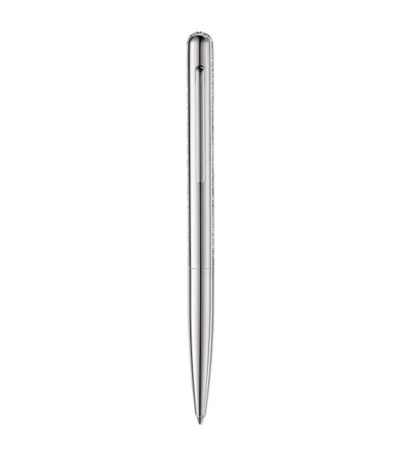 Crystal Shimmer Ballpoint Pen - Chromed Plated