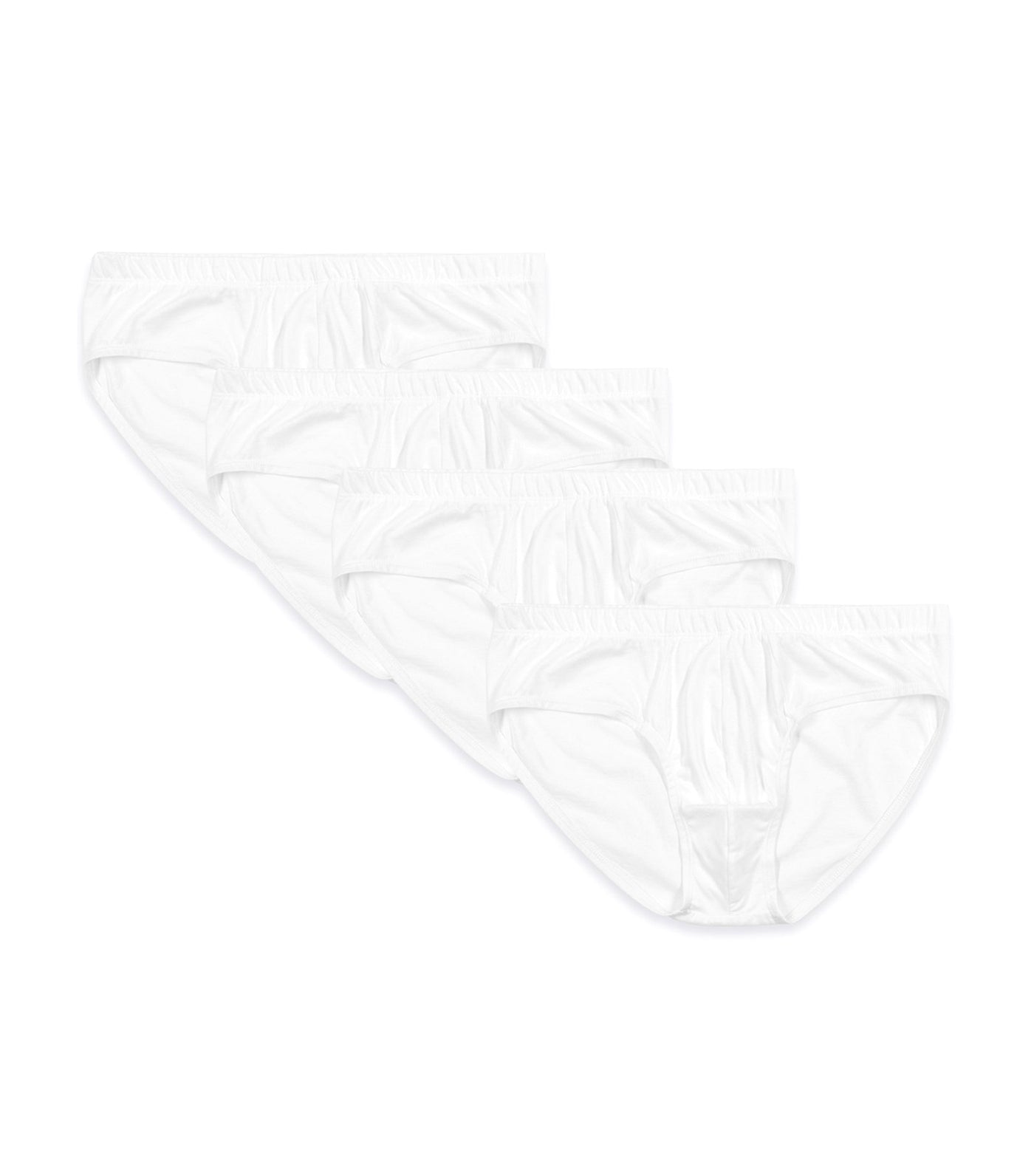 4 Pack Cotton Cool & Fresh™ Assorted Slips White