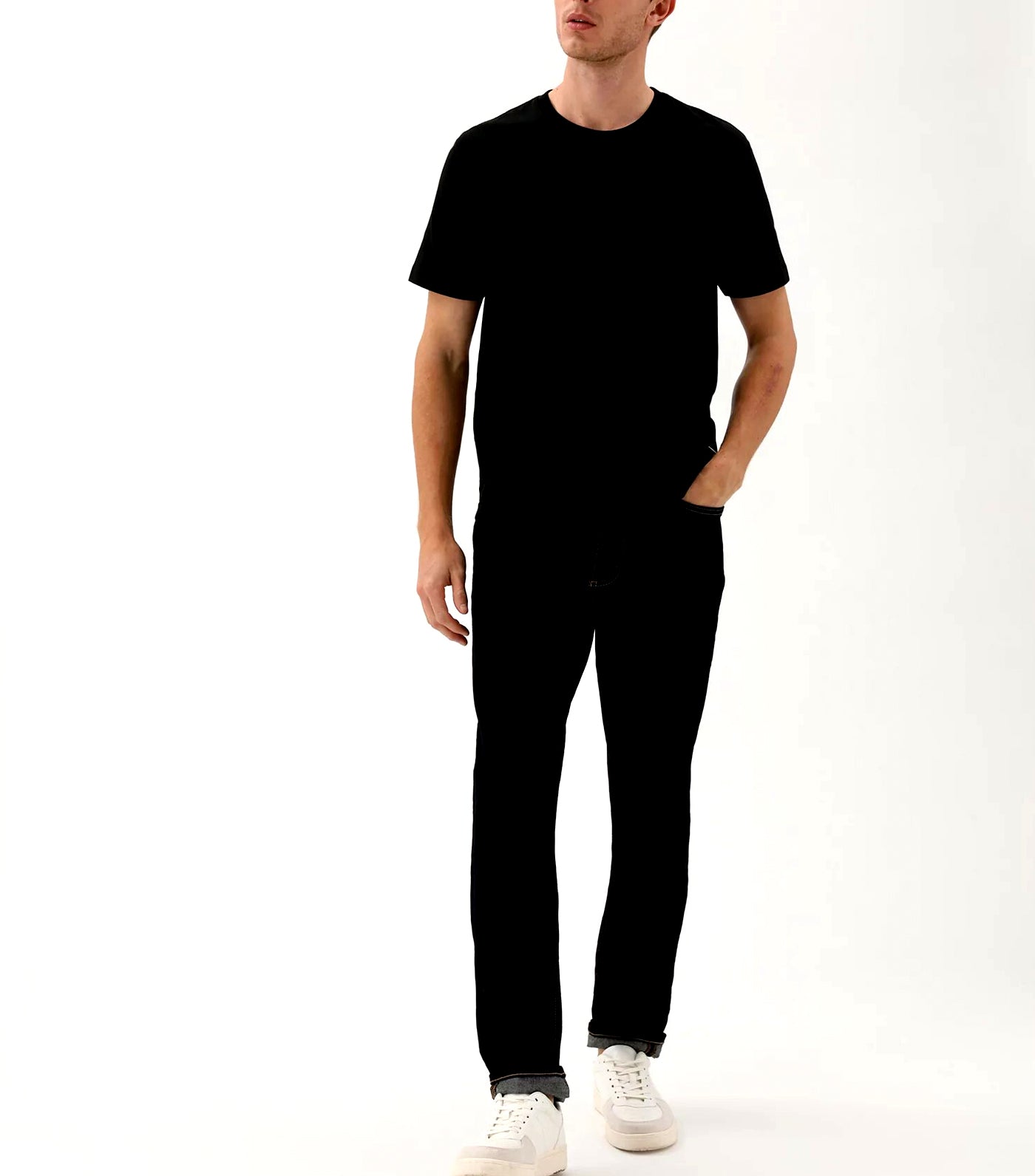 Pure Cotton Heavy Weight T-Shirt Black