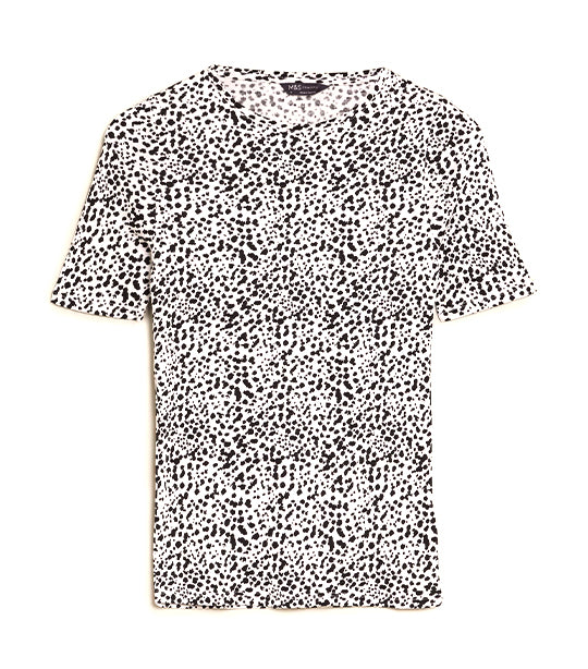 Pure Cotton Printed Regular Fit T-Shirt White