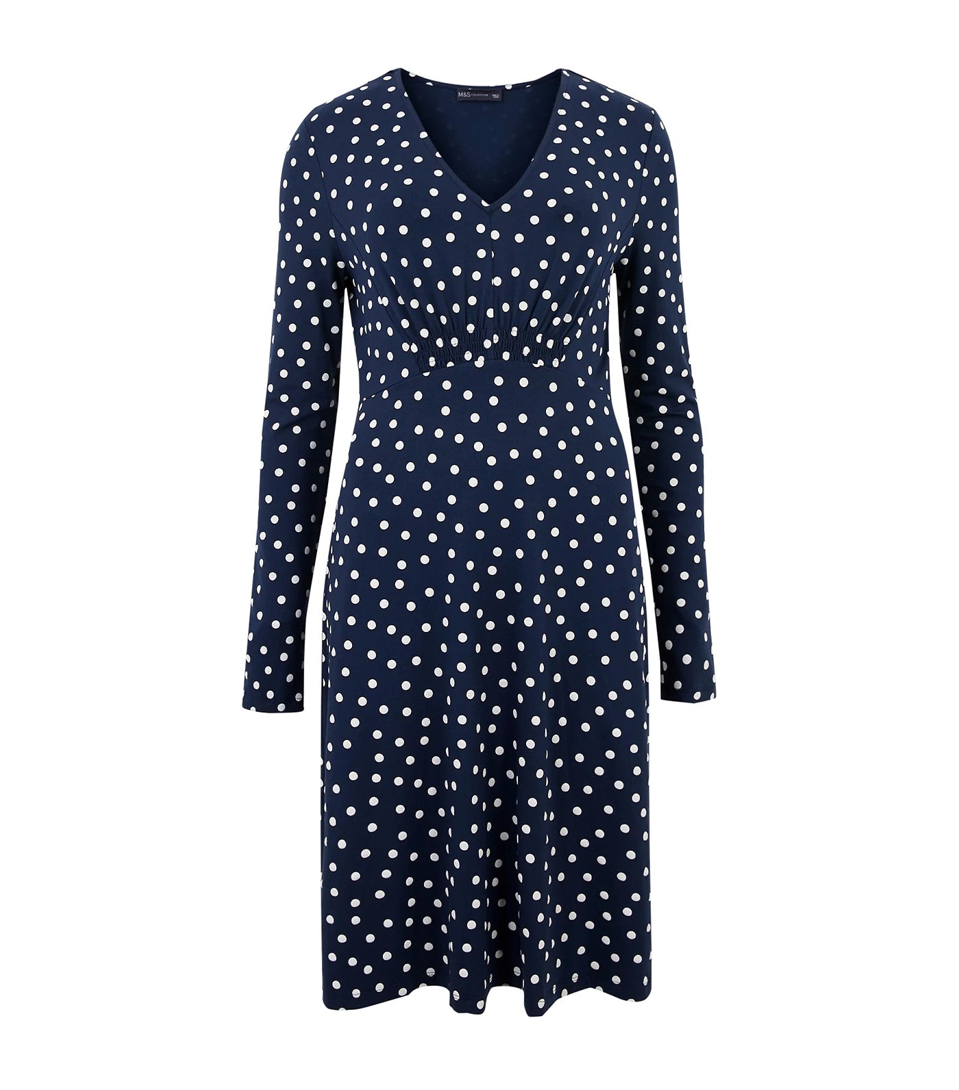 Navy polka best sale dot skater dress