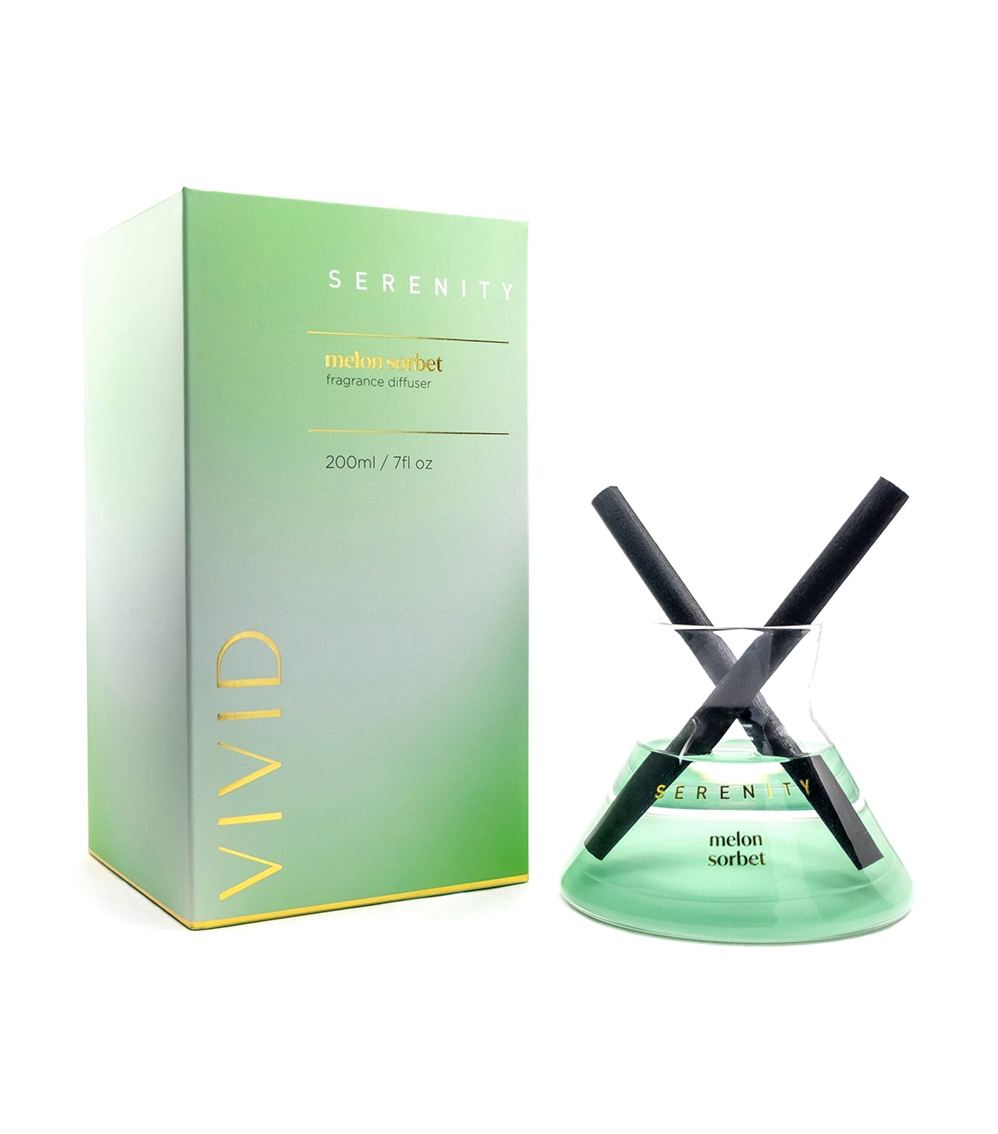 serenity vivid melon sorbet reed diffuser