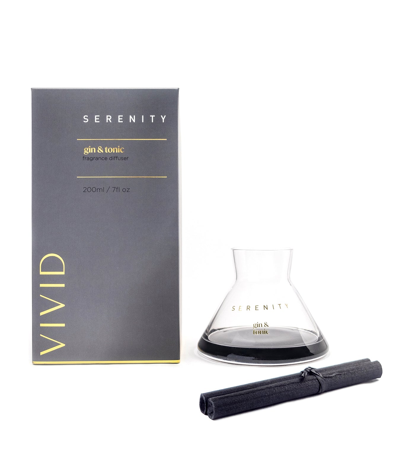 serenity vivid gin & tonic reed diffuser