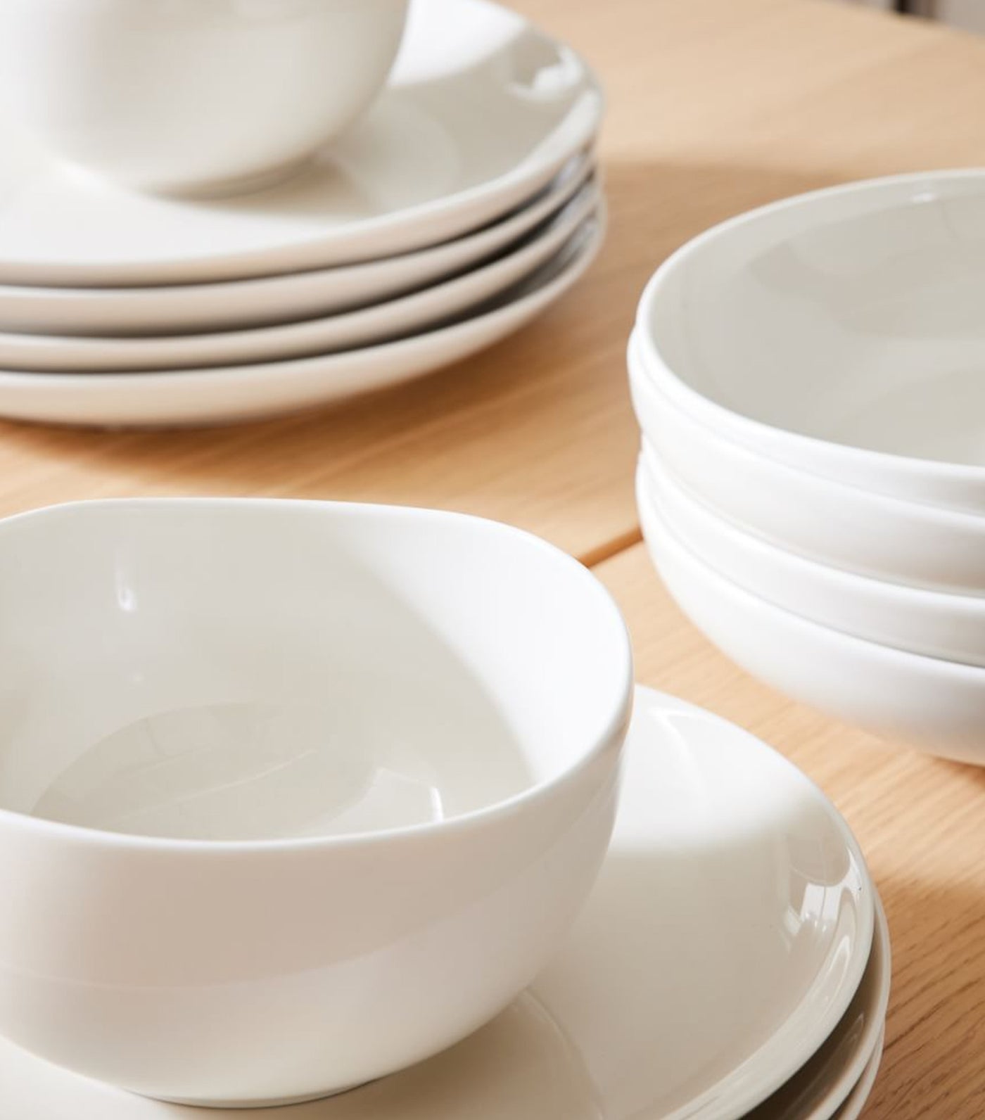 west elm Organic Shaped Dinnerware Collection - Ivory