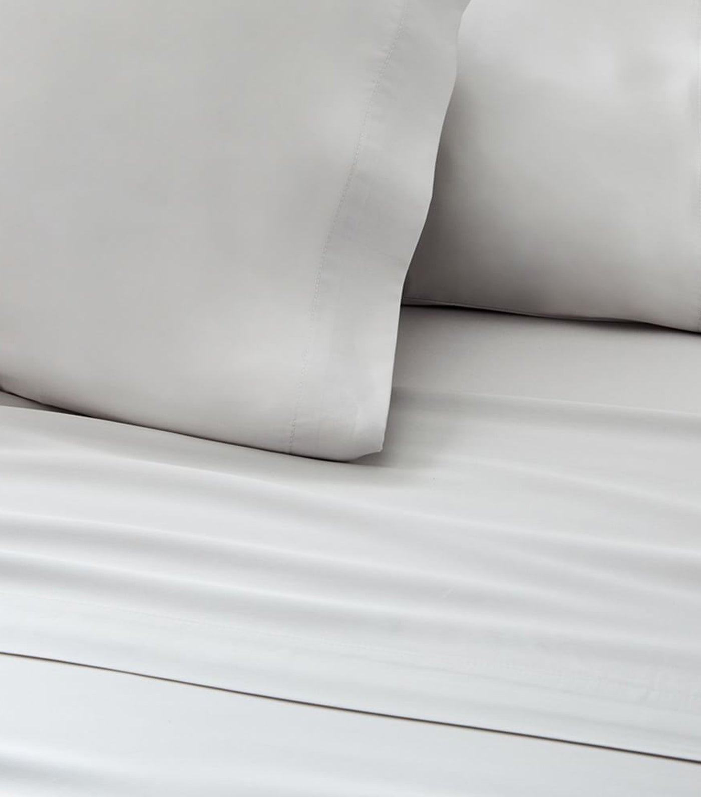 West Elm Silky TENCEL™ top Sheet Set In White Full