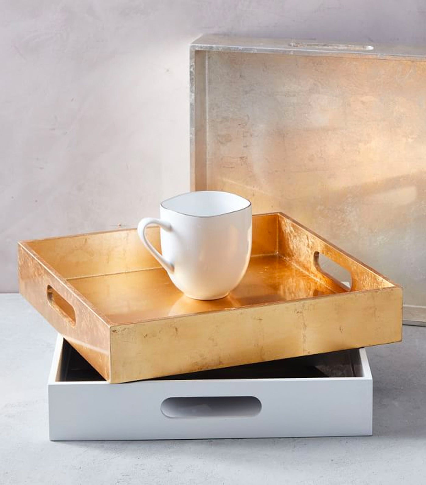 west elm Wood Tray - Square
