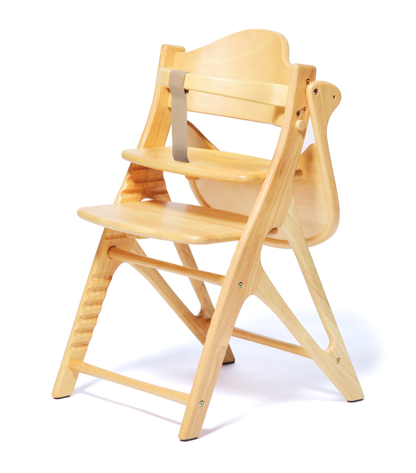 Affel Wooden High Chair - Natural