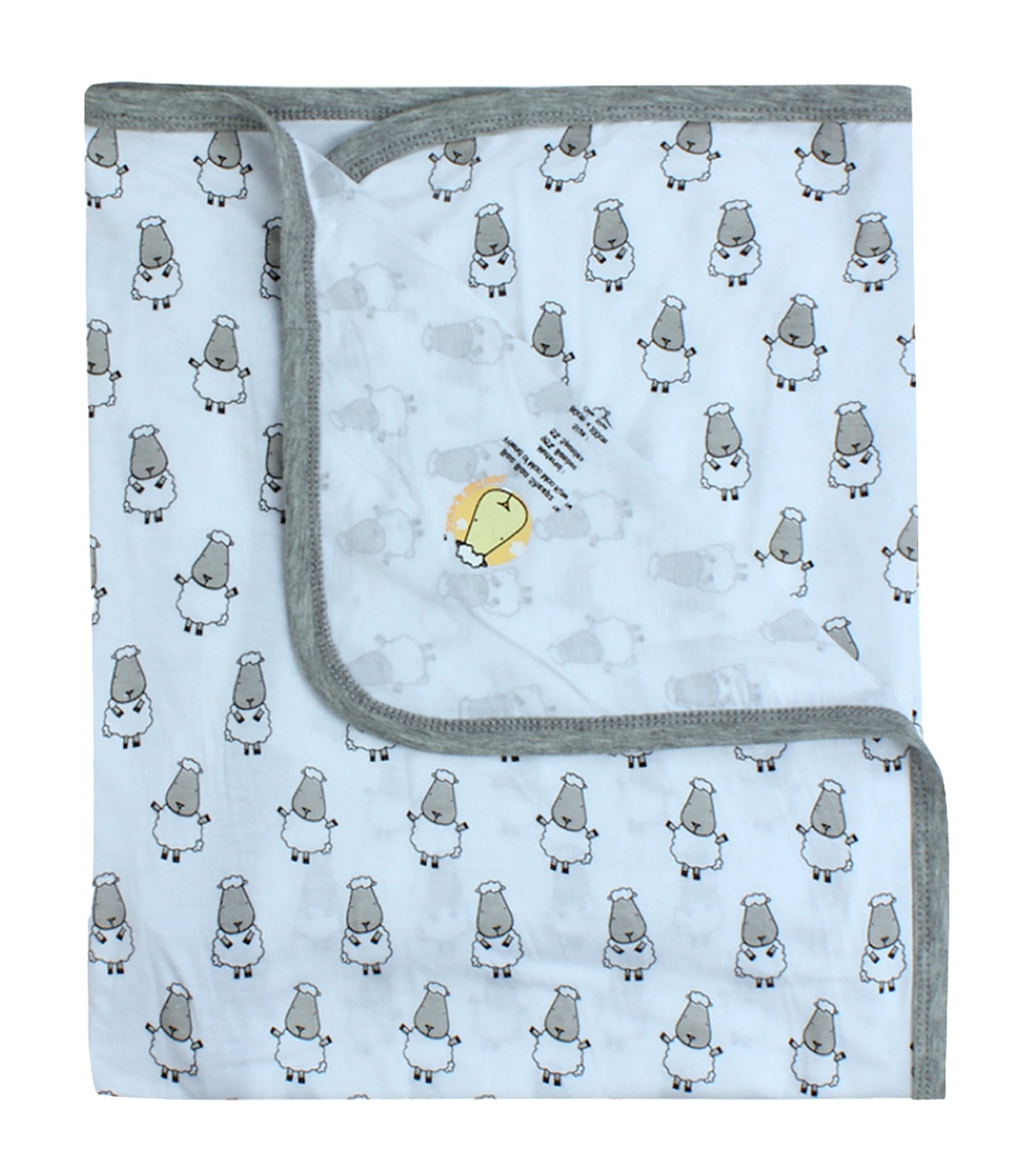 Single Layer Baby Blanket - Small Sheepz