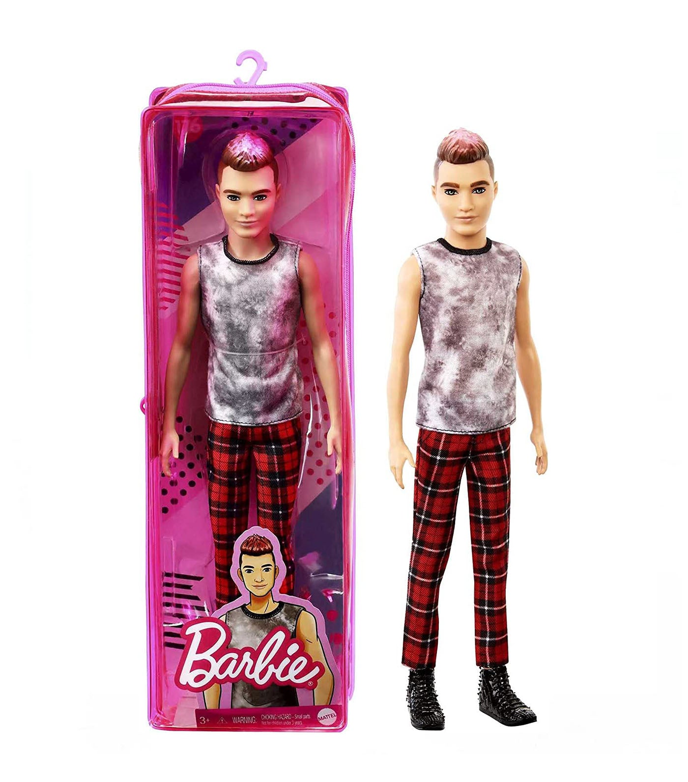 Ken® Fashionistas™ Doll - Pink Hair