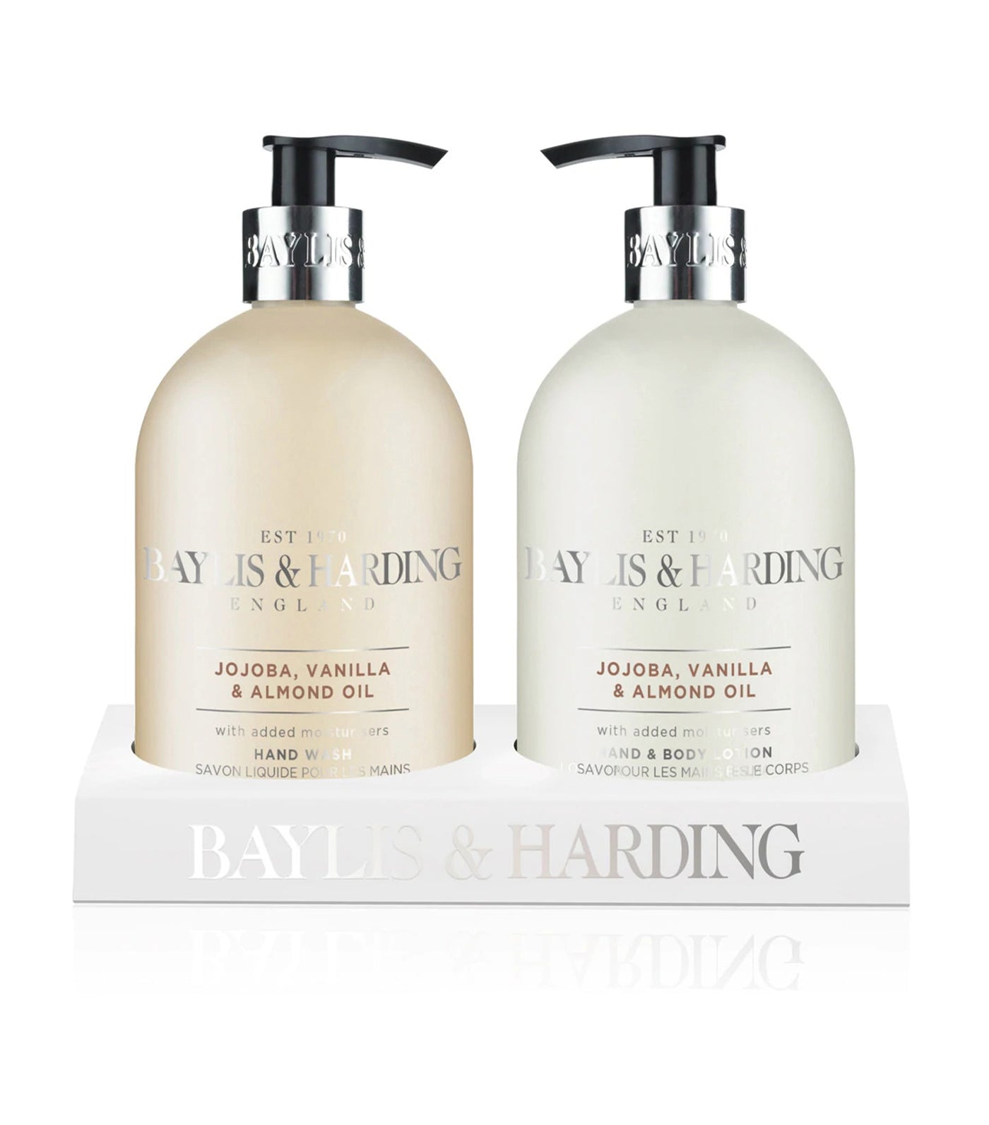 Jojoba, Vanilla & Almond Oil Two Bottle Gift Set
