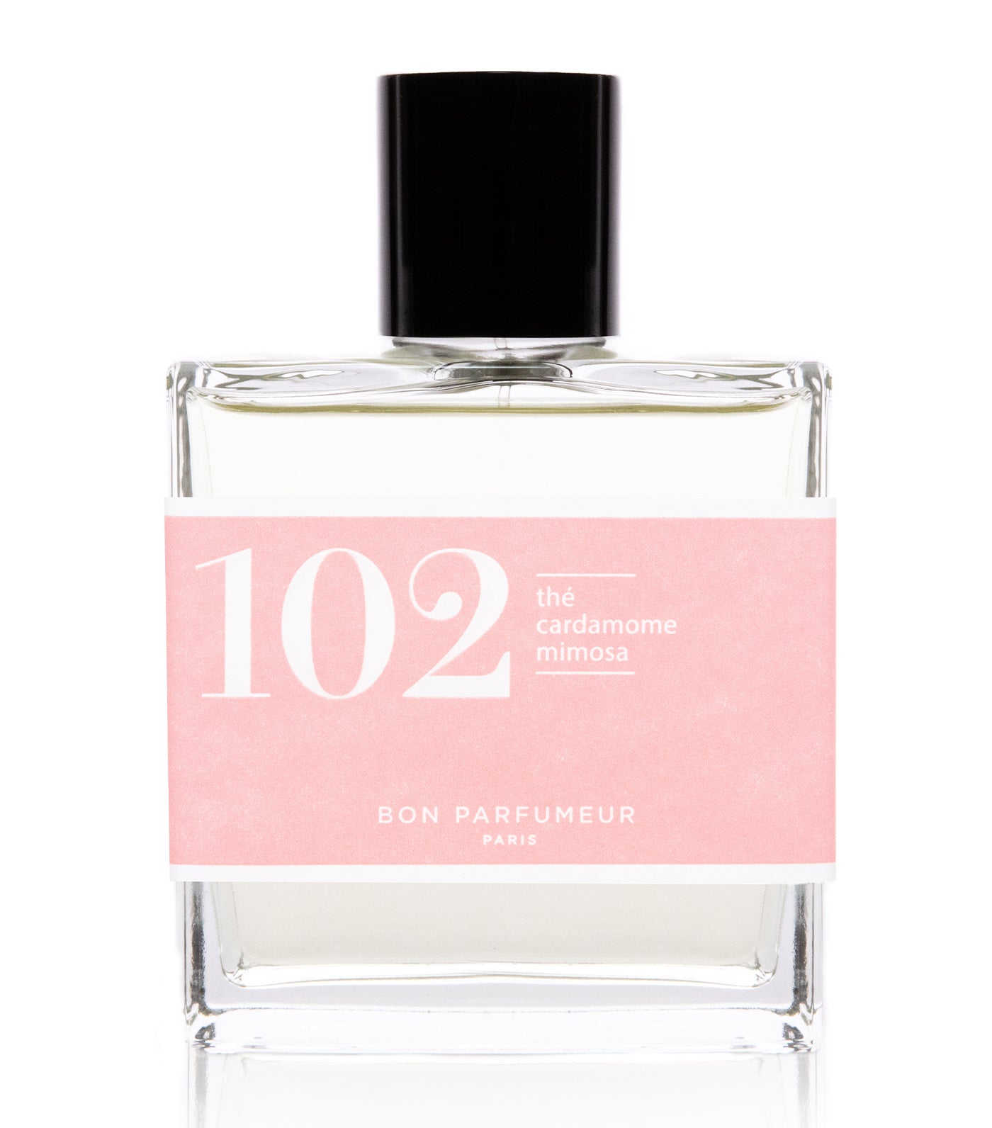 Eau de parfum 102 : tea, cardamom and mimosa