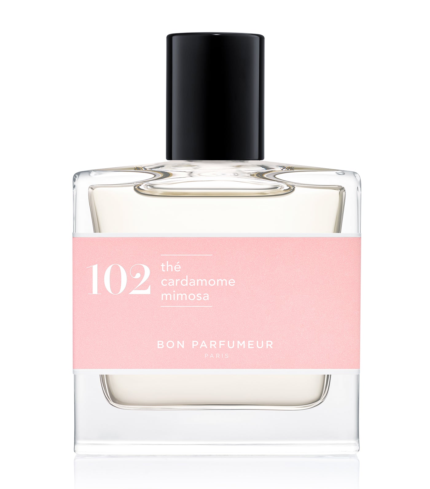 Eau de parfum 102 : tea, cardamom and mimosa