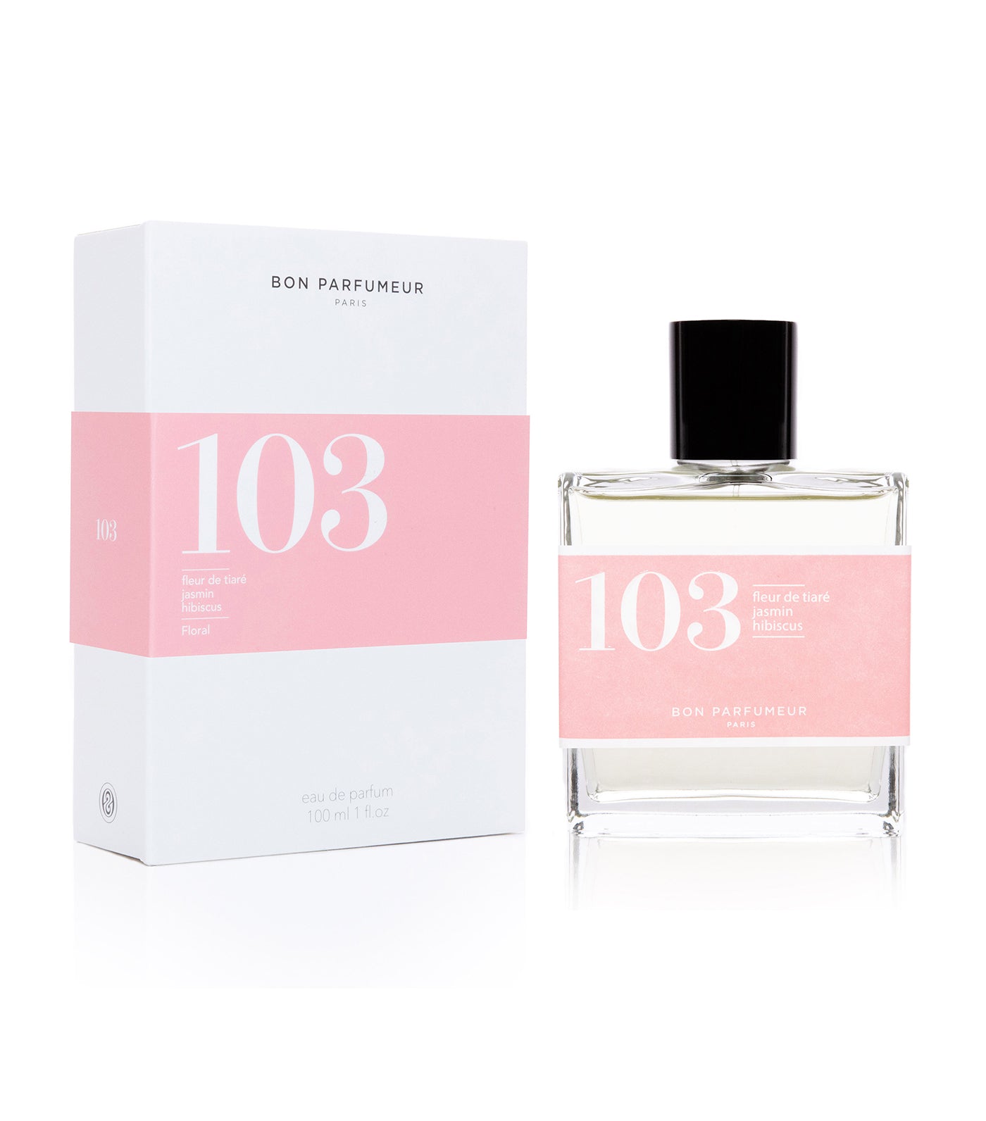 Eau de parfum 103 : tiare flower, jasmine and hibiscus