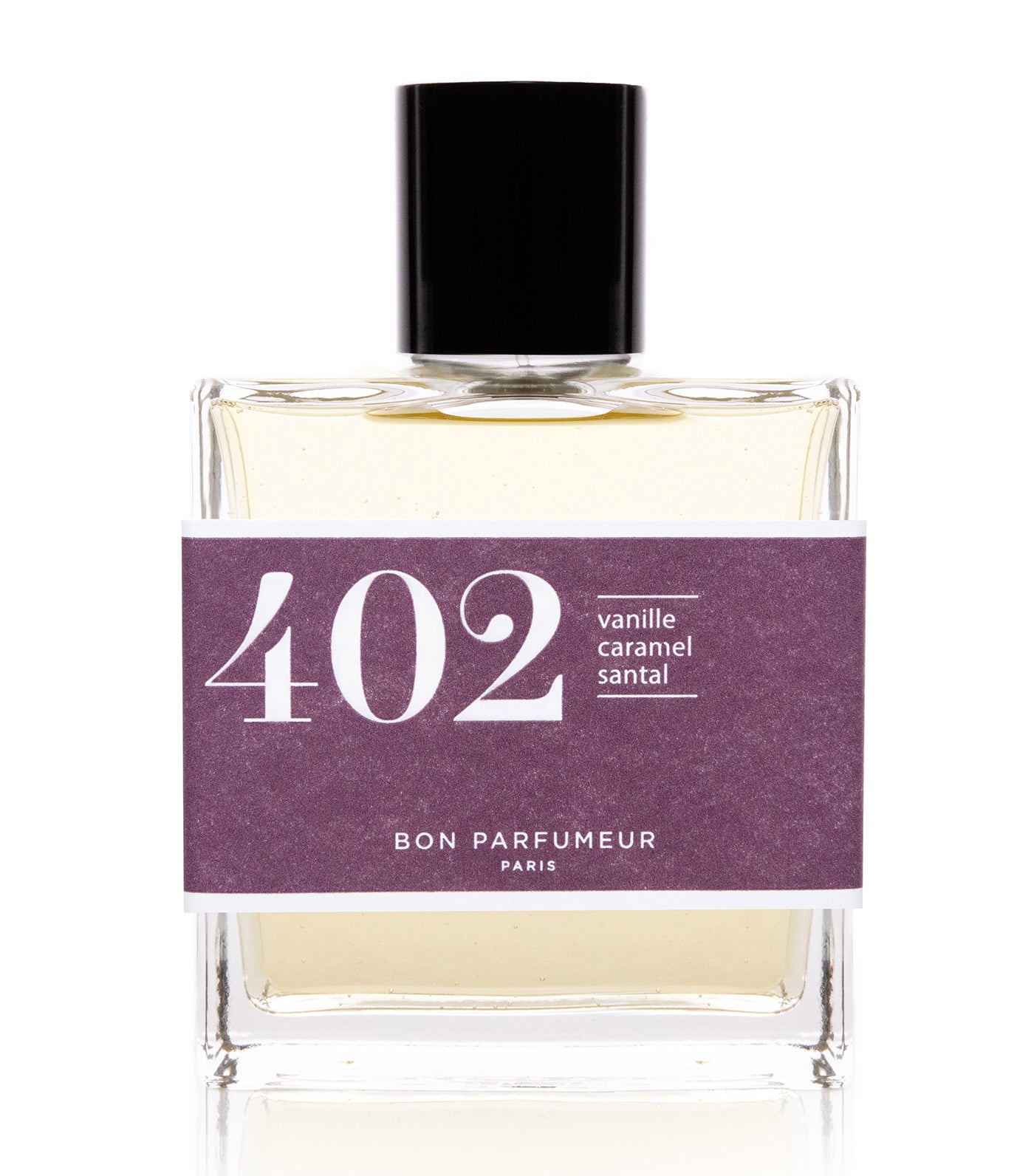 Eau de parfum 402 : vanilla, toffee and sandalwood