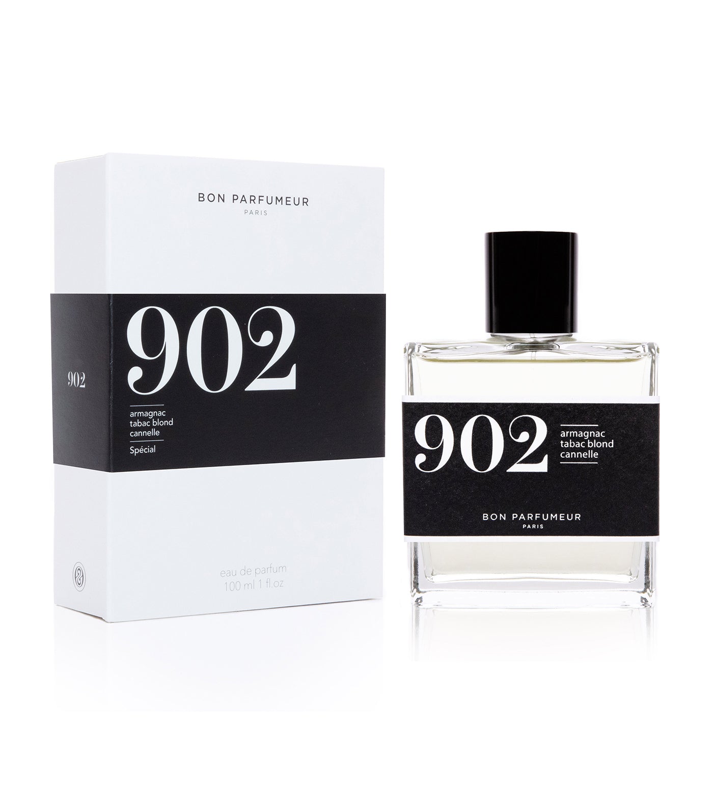 Eau de parfum 902 : armagnac, blond tobacco and cinnamon