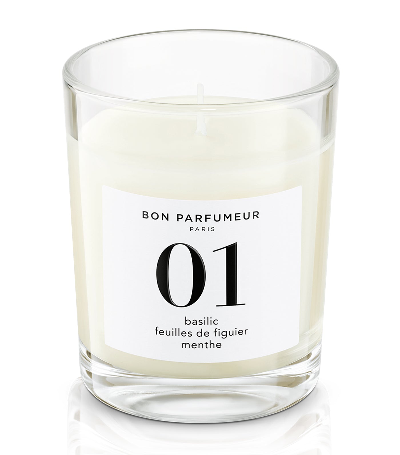 Bon Parfumeur Paris Candle no. 01 : basil, fig leaves, mint