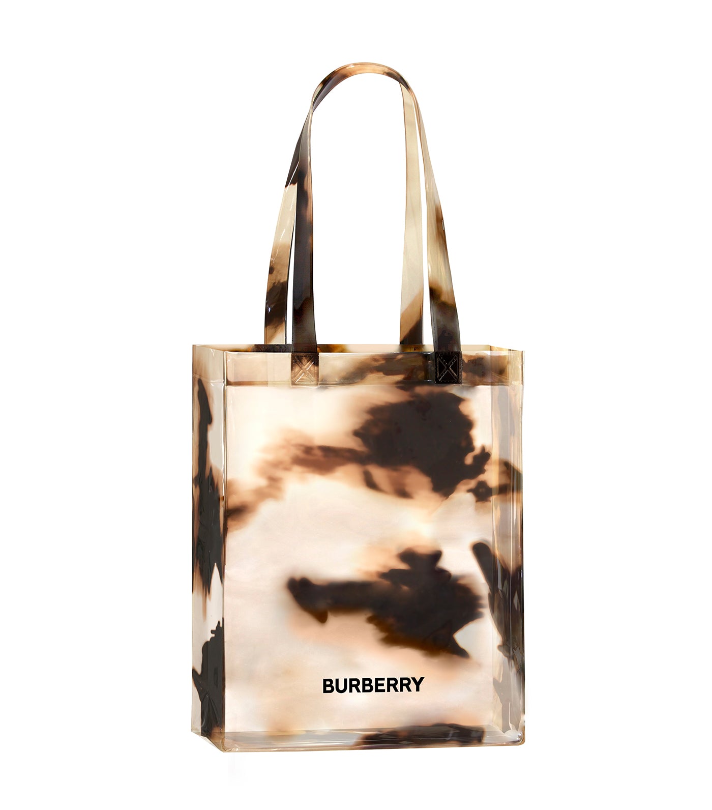 Clear best sale burberry bag