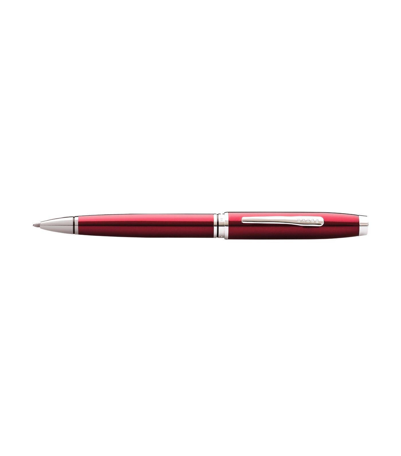 cross coventry red lacquer ballpoint pen 