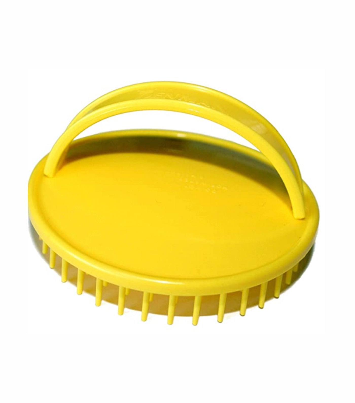 denman d-6 be-bop easy care shampoo and massage brush yellow