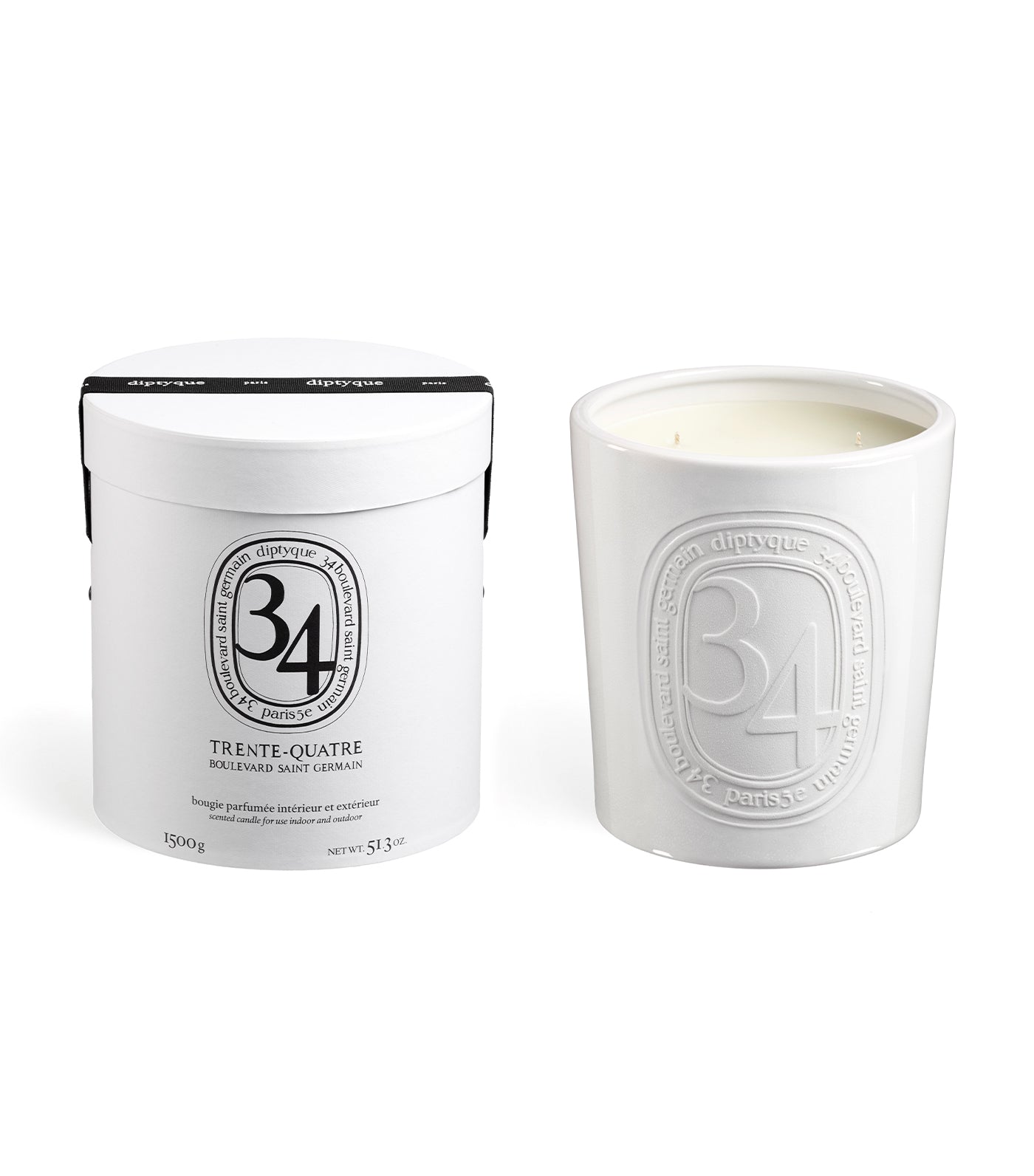 34 Boulevard Saint Germain Interior & Exterior Candle