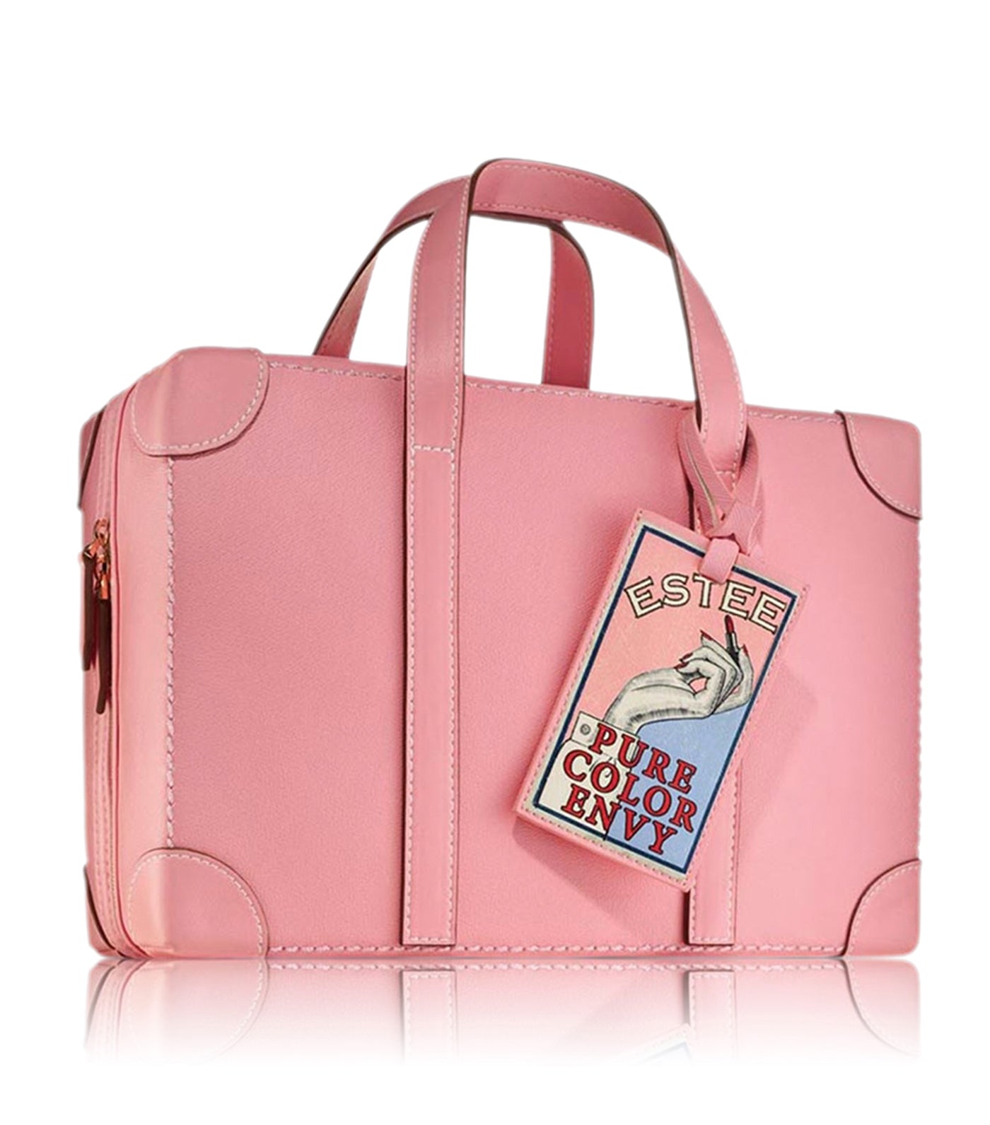 Free Pink Travel Case with Tag
