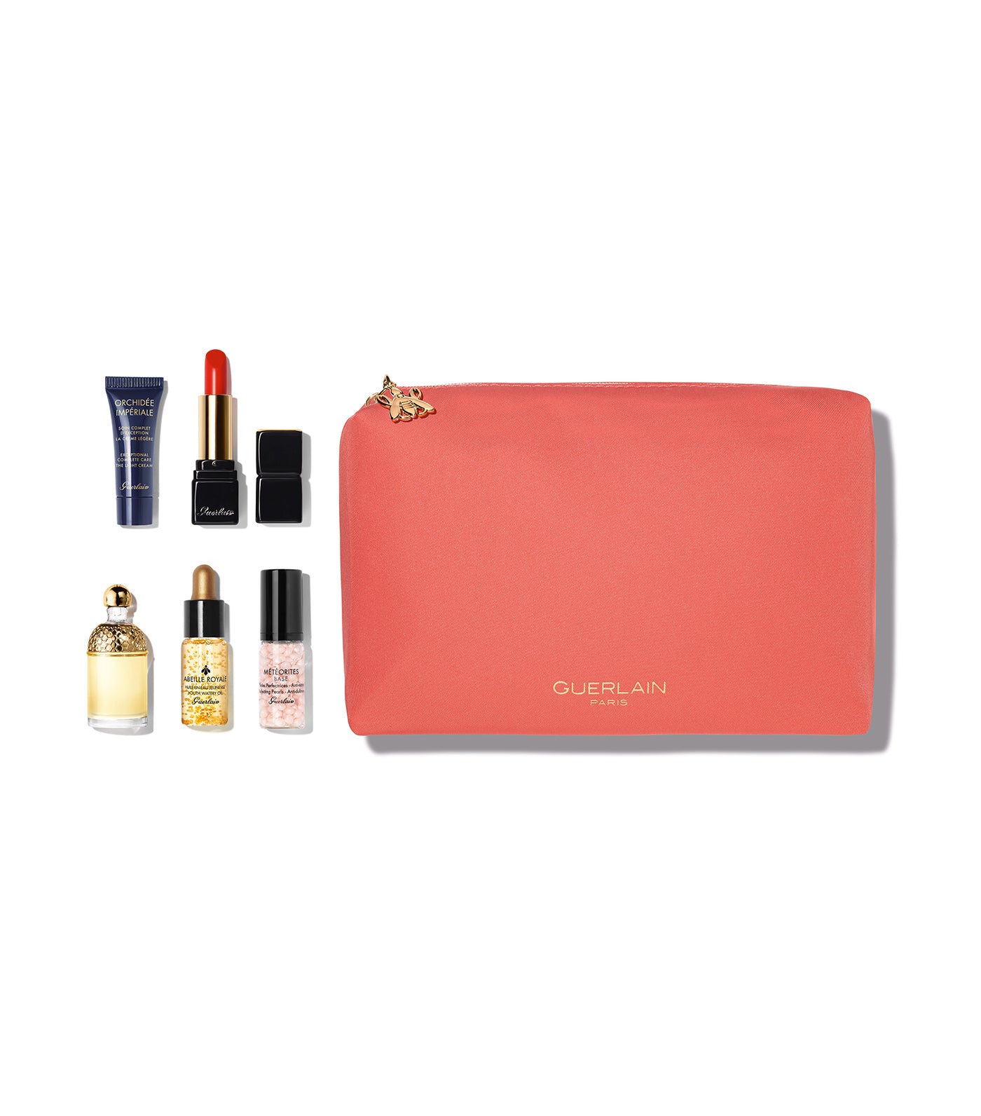 GUERLAIN 】ORCHIDÉE IMPÉRIALE ポーチ&サンプル