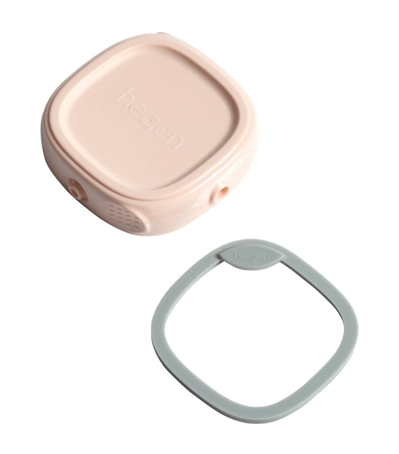 hegen pink pcto™ breast milk storage lid