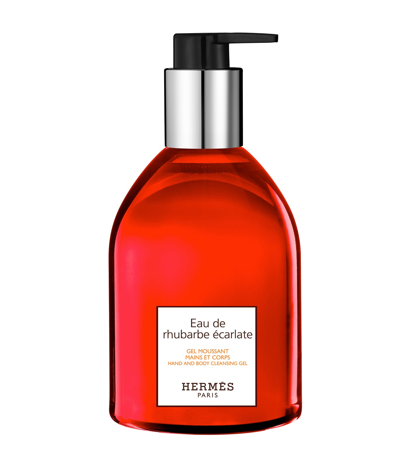 Herm s Eau de Rhubarbe carlate Hand and Body Cleansing Gel 300ml