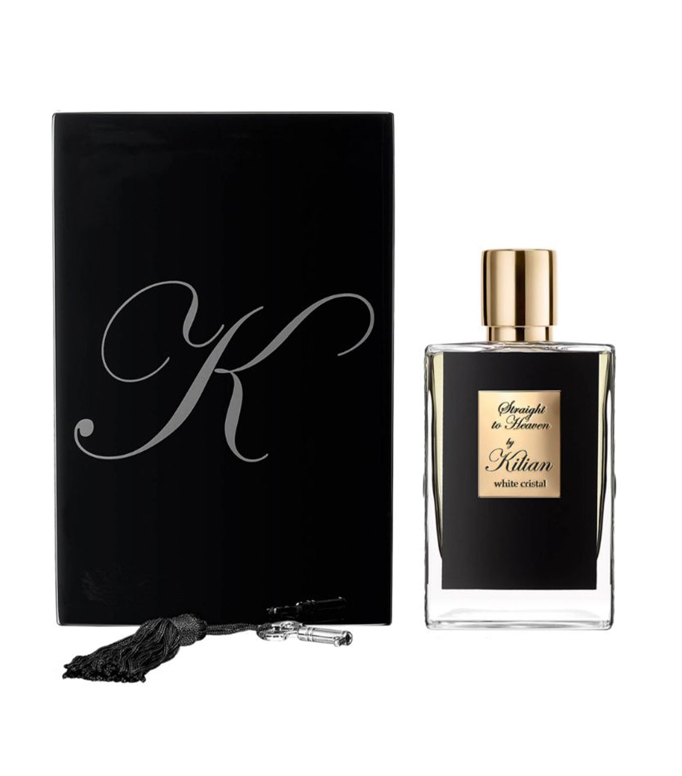 Kilian Paris Straight to Heaven, white cristal Eau de Parfum and Clutch
