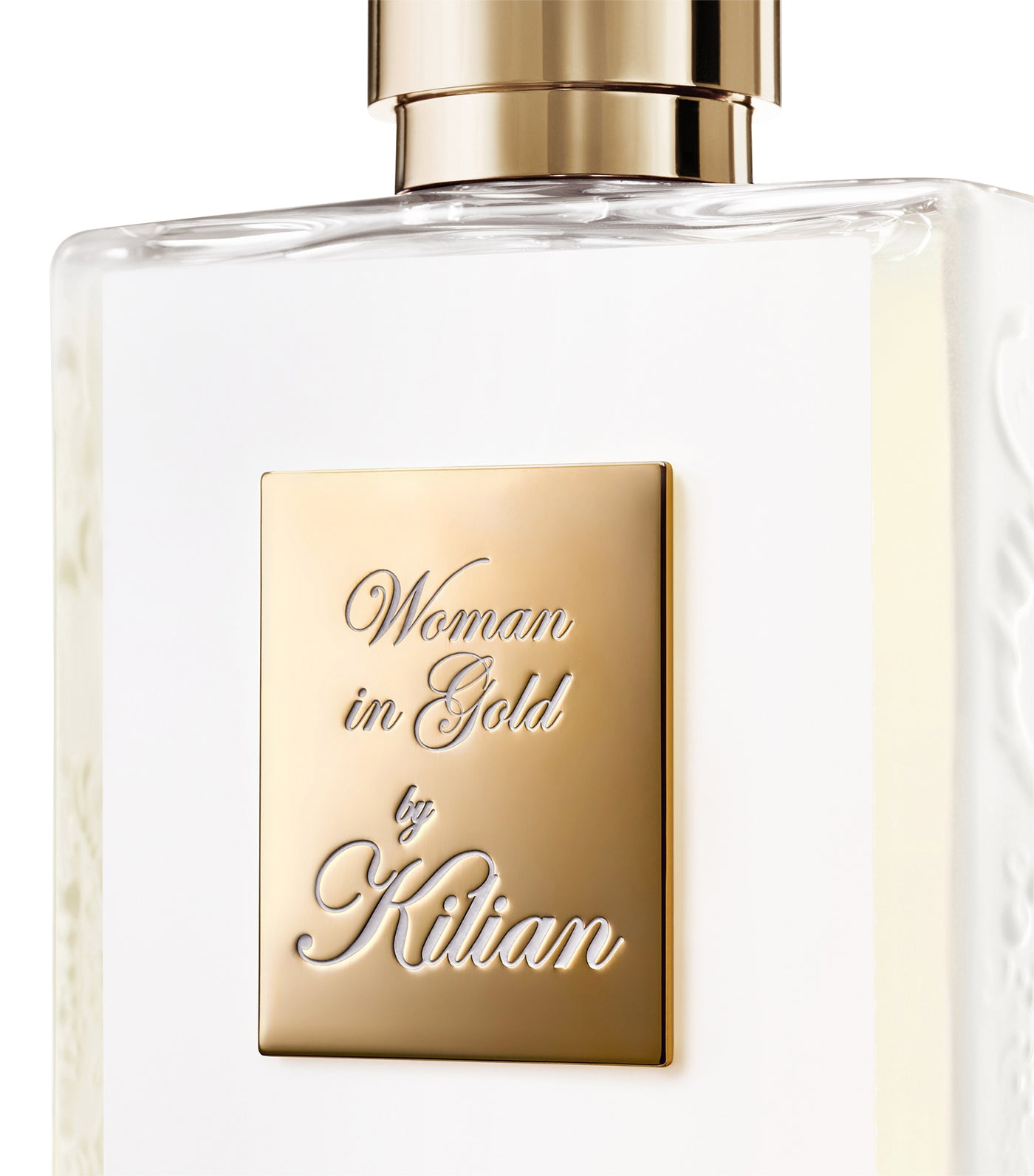 Kilian Paris Woman in Gold Refillable Spray 50ML and Clutch