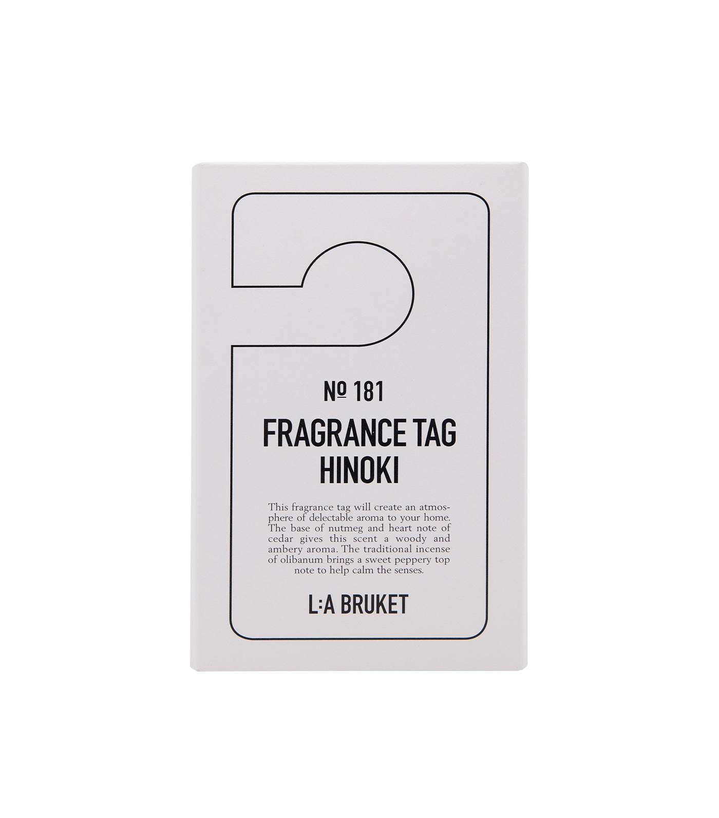 181 Fragrance Tag Hinoki