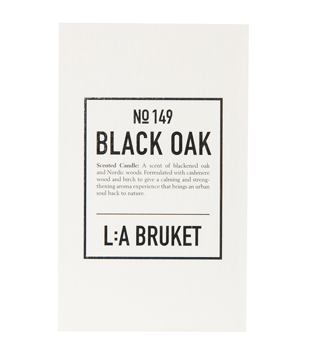 La Bruket 149 Scented Candle Black Oak Rustan's