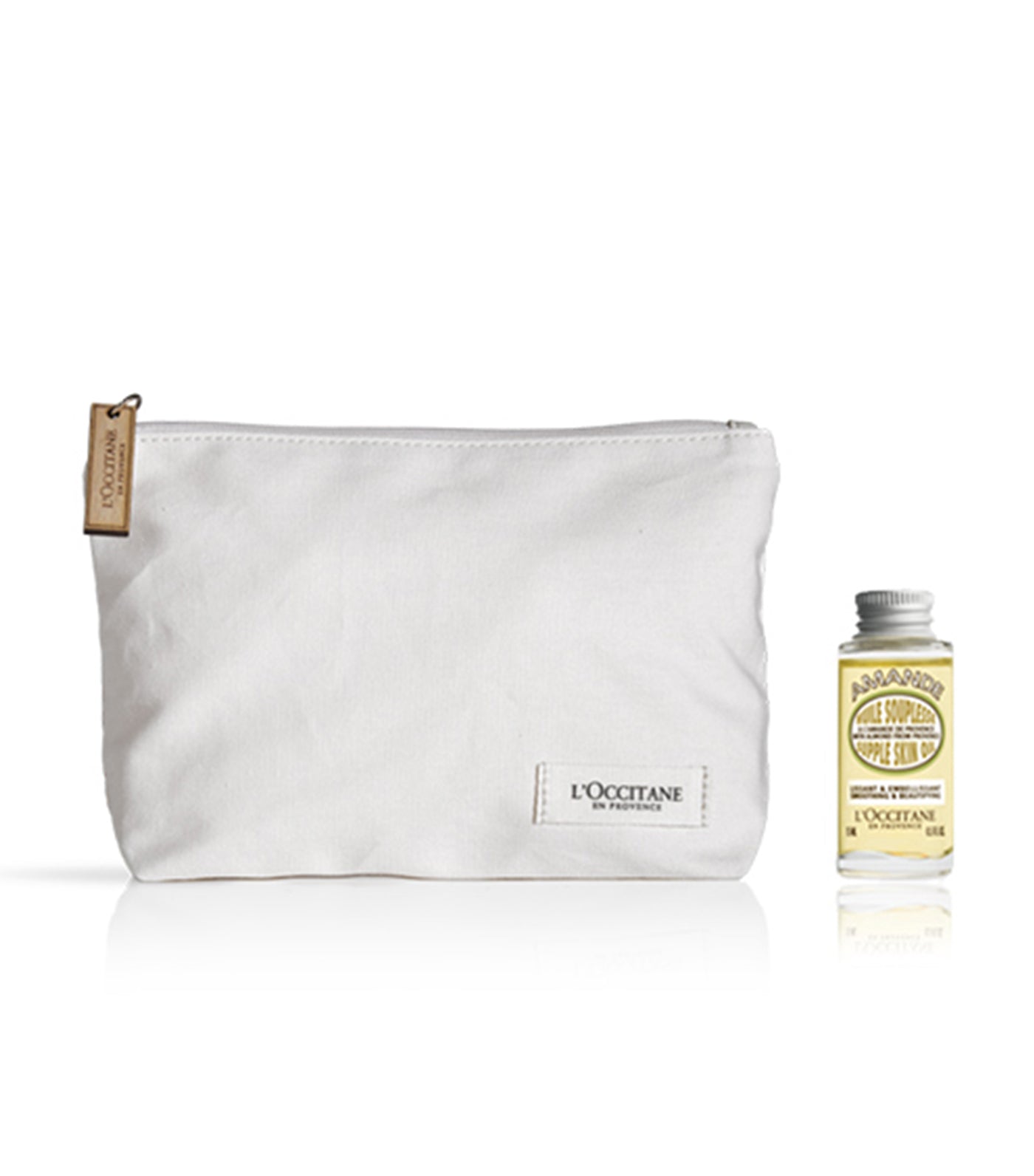 Free Pouch and Mini Almond Supple Skin Oil - A