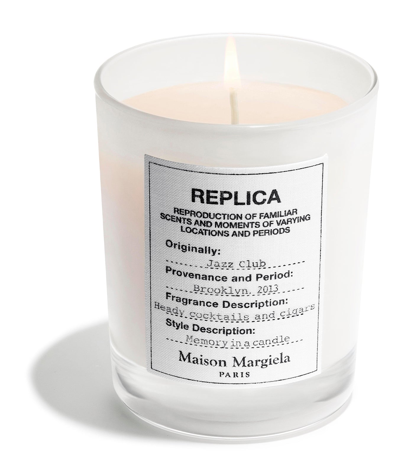 Maison margiela discount jazz club candle