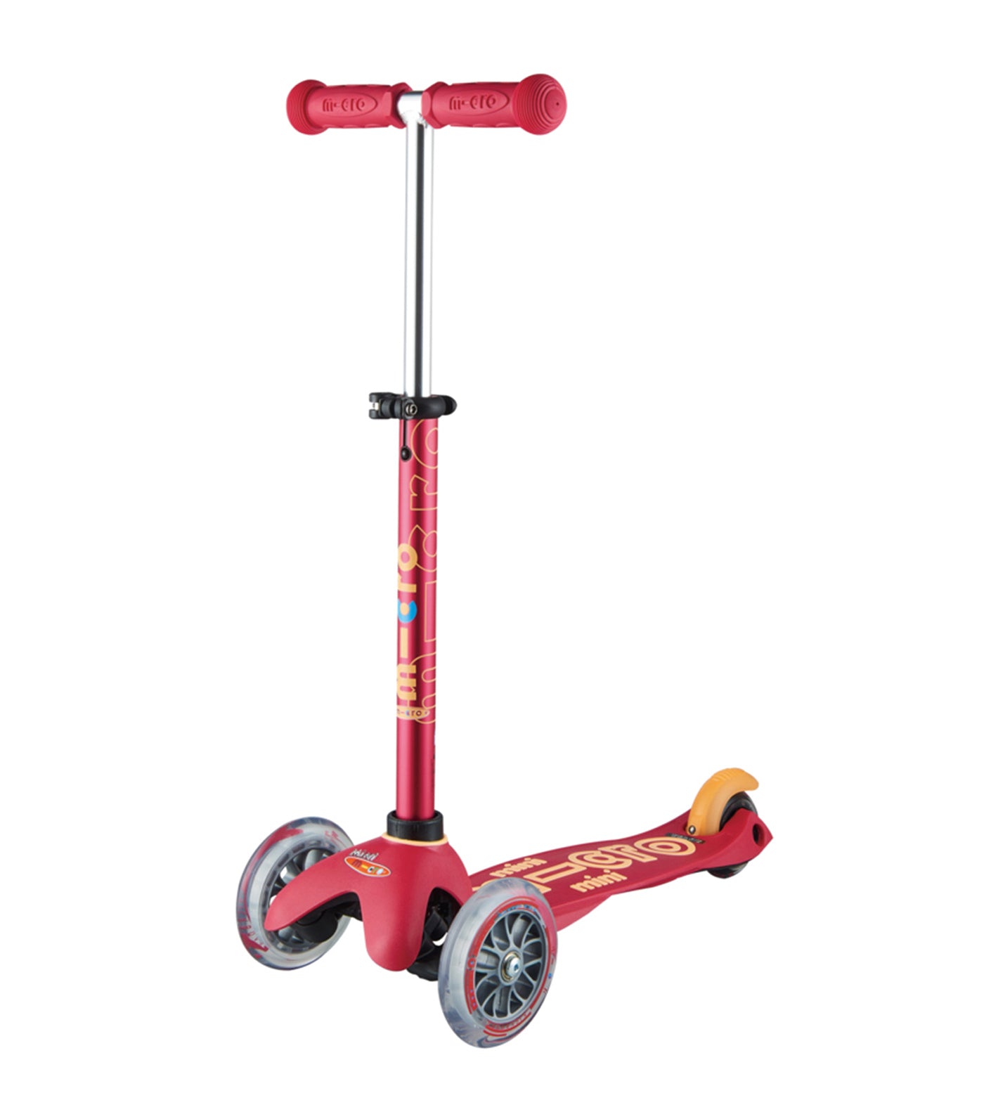 micro ruby red mini deluxe scooter