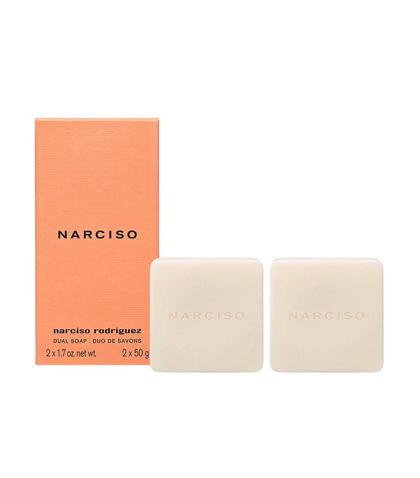 Complimentary NARCISO Ambrée Scented Soap Duo