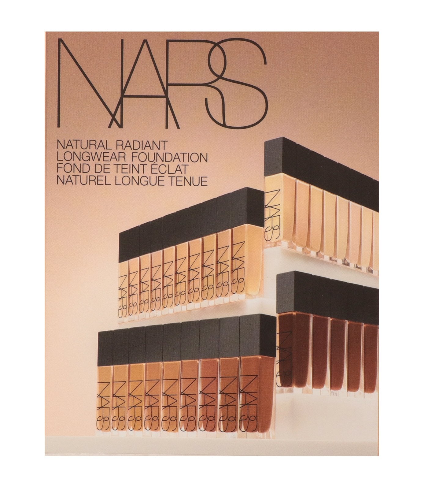 nars free 4-shade complexion sample card