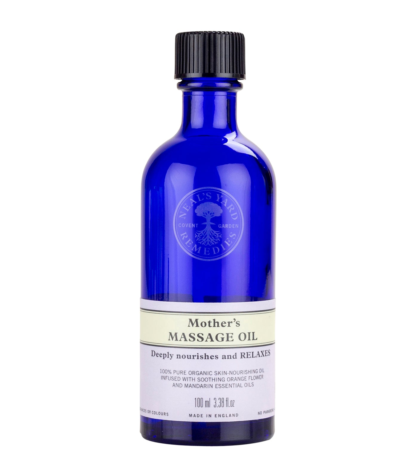 neal's yard remedies mother's massage oil