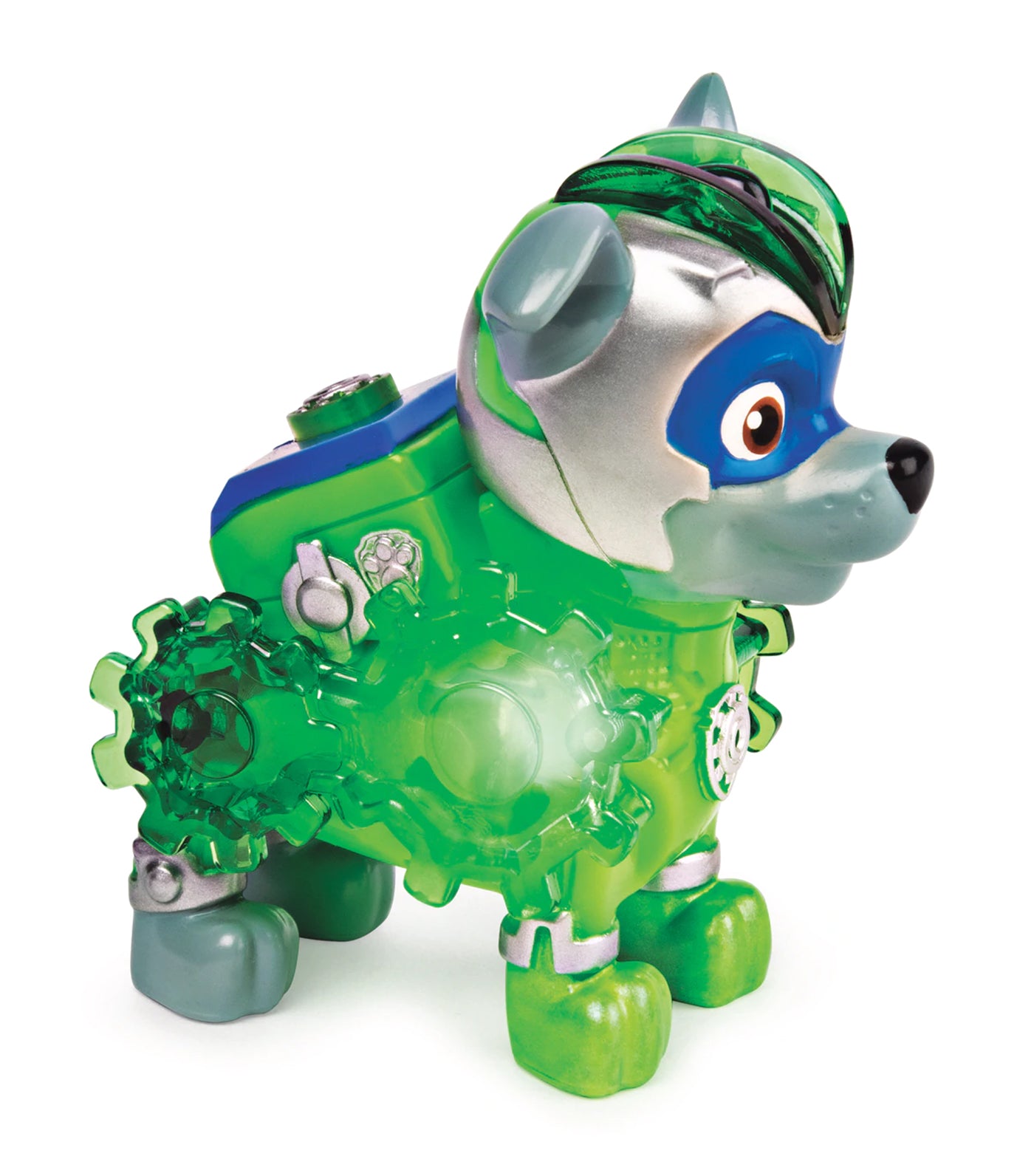 paw patrol mighty pups charged up - rocky