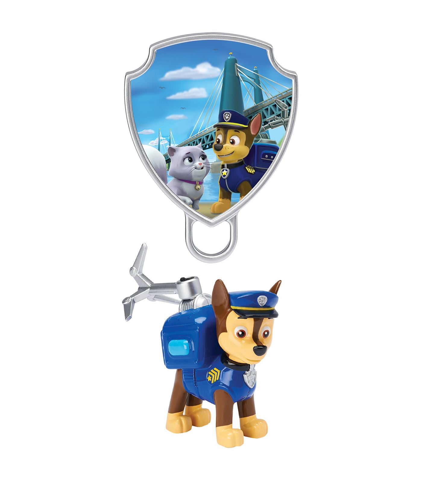 paw patrol transforming backpack - chase